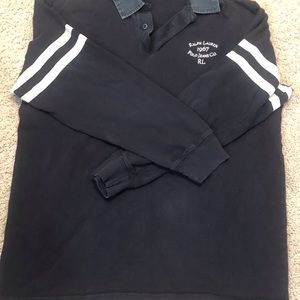 Ralph Lauren polo club long sleeve rugby shirt
